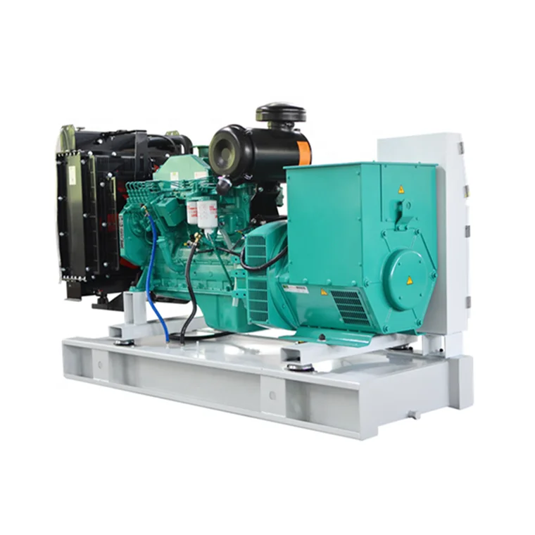 With ATS 80kw 100kva Open Type diesel Generator Powered by cummins