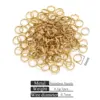 Gold double layer key ring-0.7*6