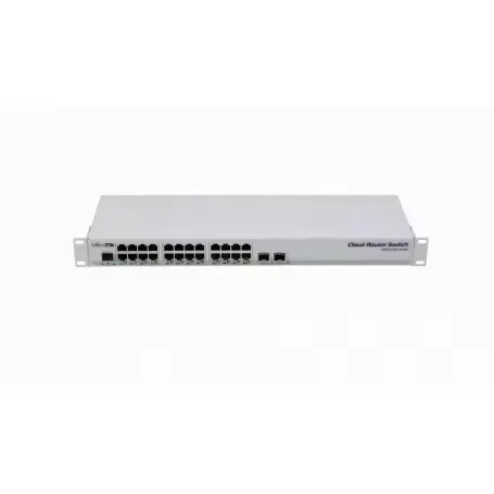 MikroTik CRS326-24G-2S RM 24 Gigabit Port Layer2 Switch With 2 X SFP  10 Gbps   Cages In 1U Rackmount Case Dual Boot Routeros Or Switchos - Foto 3