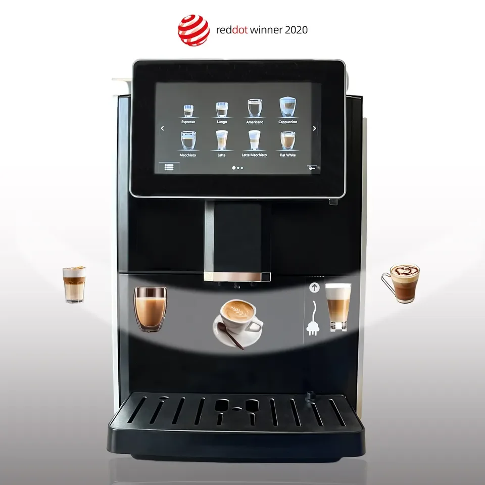 Fully-Automatic Aluminum Housing Coffee Machine Smart Coffee