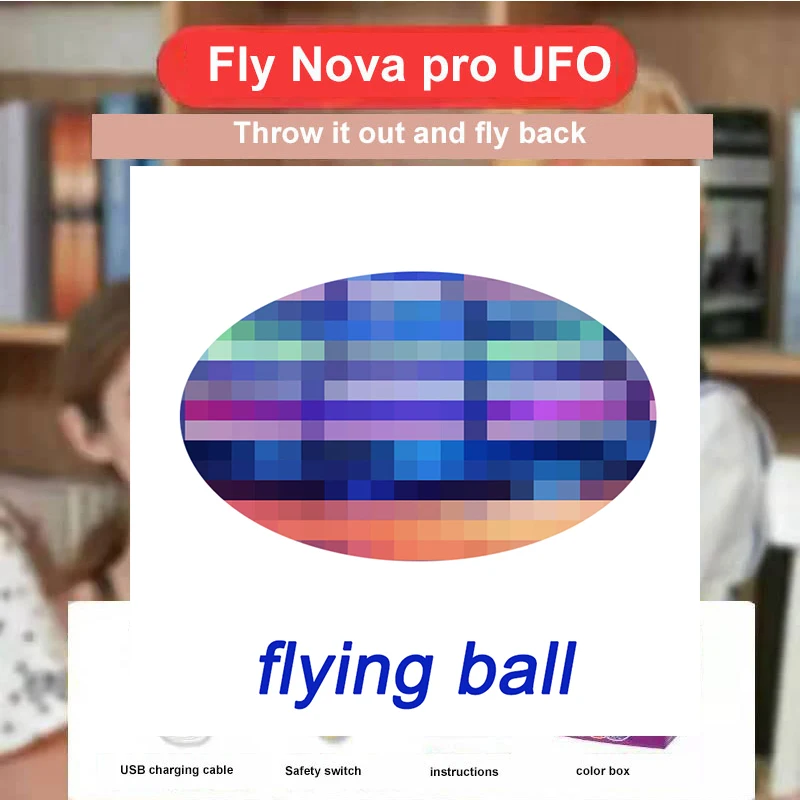 2023top Seller Fly Nova Pro Magic 360 Rotating Hover Mini Drone Led ...