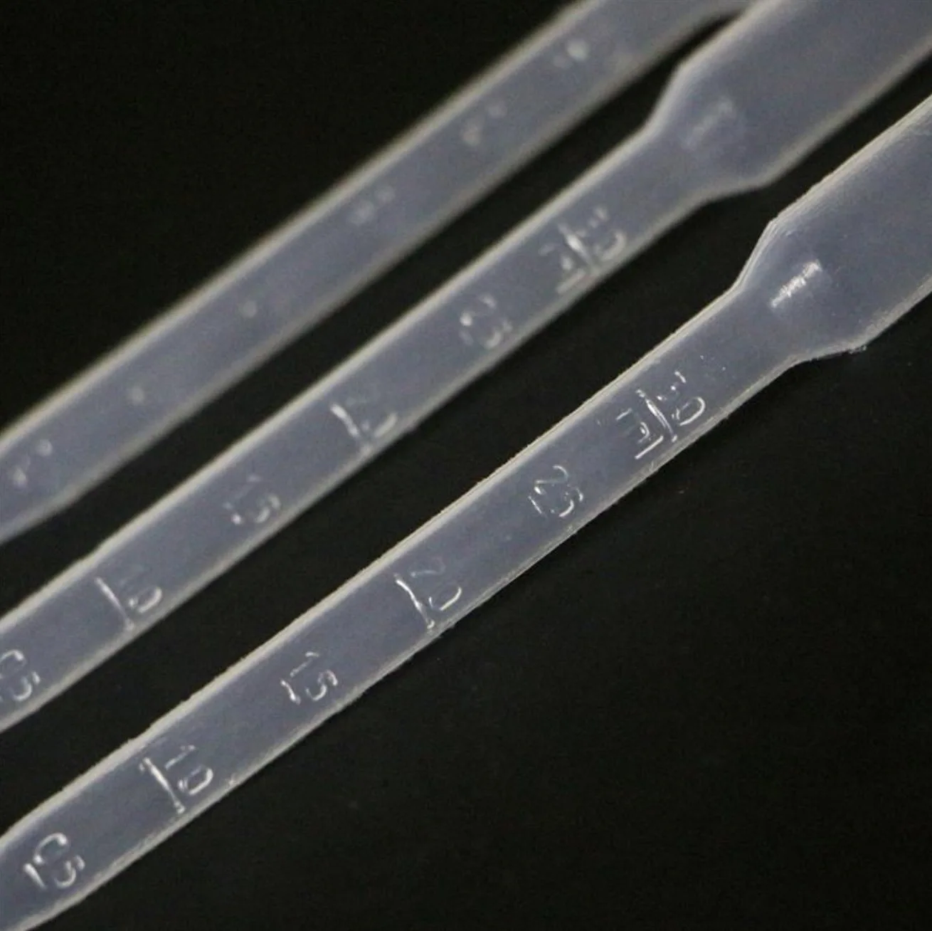 Individual Packed 3ml Graduated Disposable Plastic Pasteur Pipette