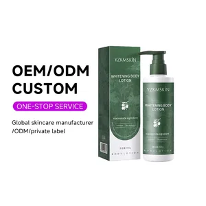 OEM ODM Skin Care Product Moisturizing Hydrating Niacinamide Beauty Whitening Cream Non-greasy Avocado Body Butter Lotion