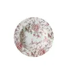 pink soup plate