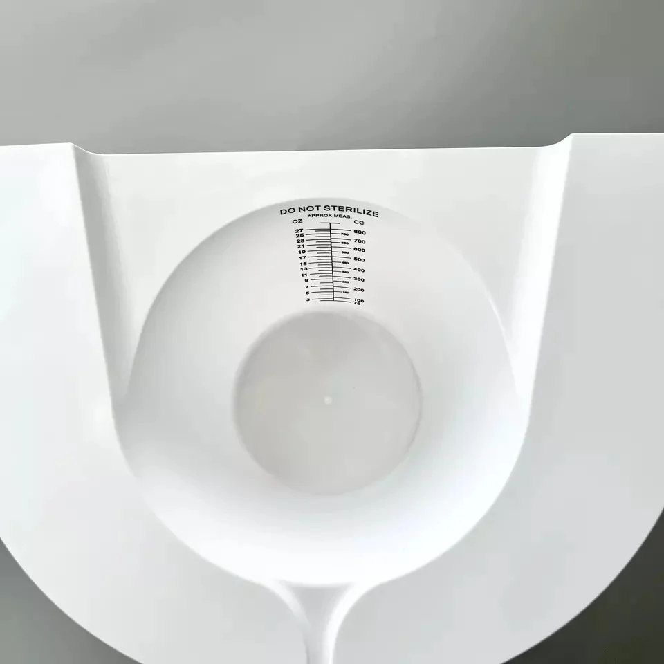 Toilet Hat Stool Urine Specimen Container Graduated Slant Specimen