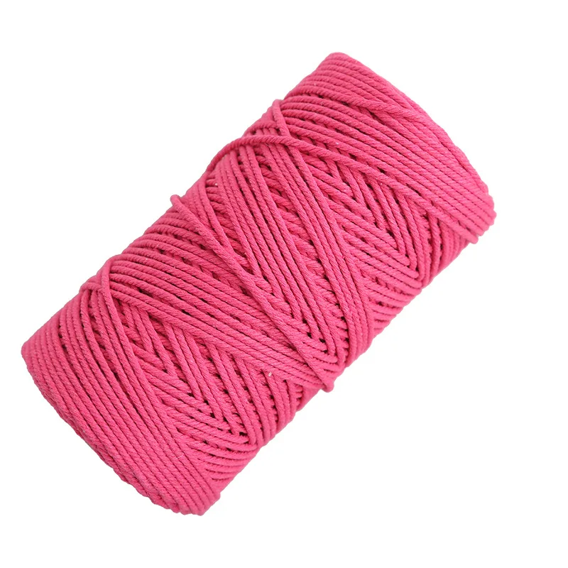 factory manufacturer wholesale price lashing rope colored cotton