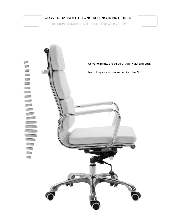 High Quality Swivel Office Chair Leather Chair Modern Living Room Chair