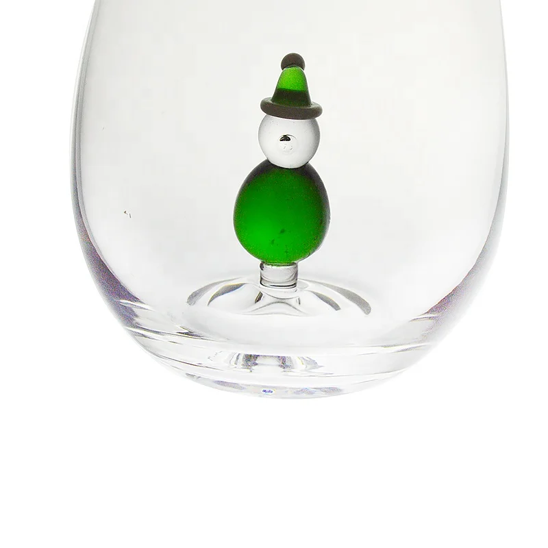 Cute Snowman Glassware