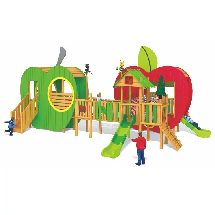 Wooden Kids Outside Playground Baby Playground Wood Playground