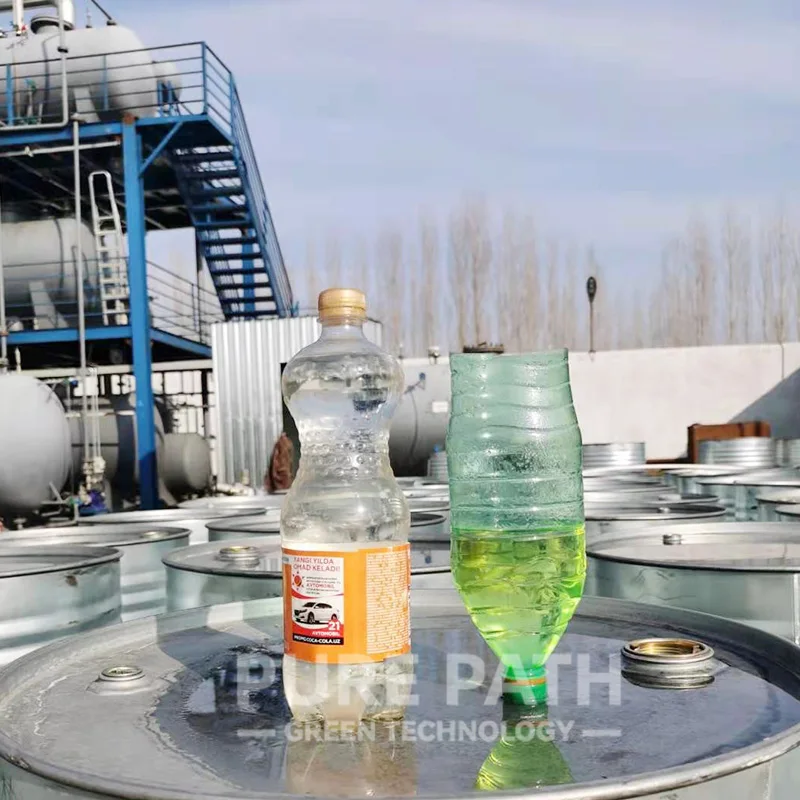 Stable Catalytic Cracking PPGT Catalyst Formula Used Oil Distillation Regeneration to Diesel Fuel Machine