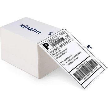 Cdu Labels Logistics Tracking Factory Wholesale 4*6 Labels Thermal Sticker A4 ...