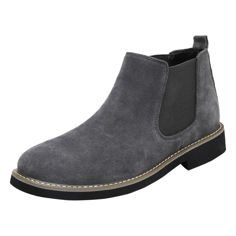 condensor methodologie In de genade van Wholesale And Custom Size 45 46 Fashion Style Men Middle Top Suede Leather  Shoes Black Chelsea Ankle Boots - Buy Leather Boots For Men,Men Leather  Boots,Men Boots Shoes Leather Product on Alibaba.com