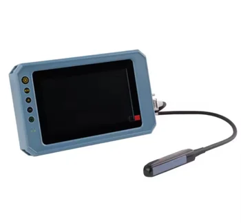Portable 7 Inches Handheld Veterinary Ultrasound Machine Vet Digital Monitoring Device