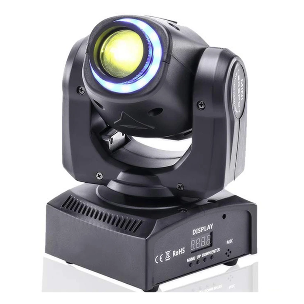 U`King 50W RGBW Moving Head Light - 540° Horizontal Scan, 270