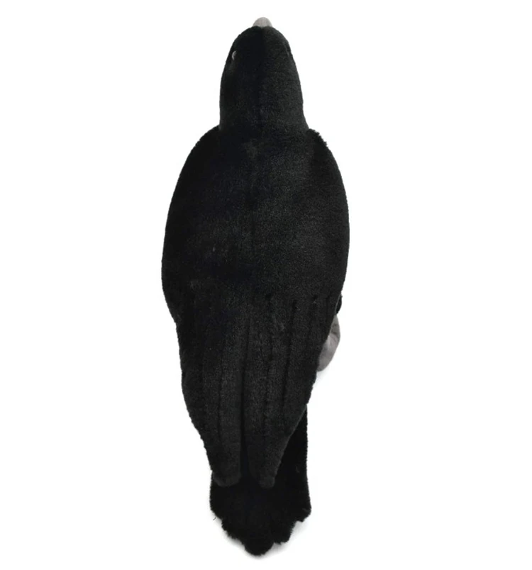 New Arrival Custom Made Super Soft Fleece Birds Stuffed Plush Toys Plush Crow Toy
