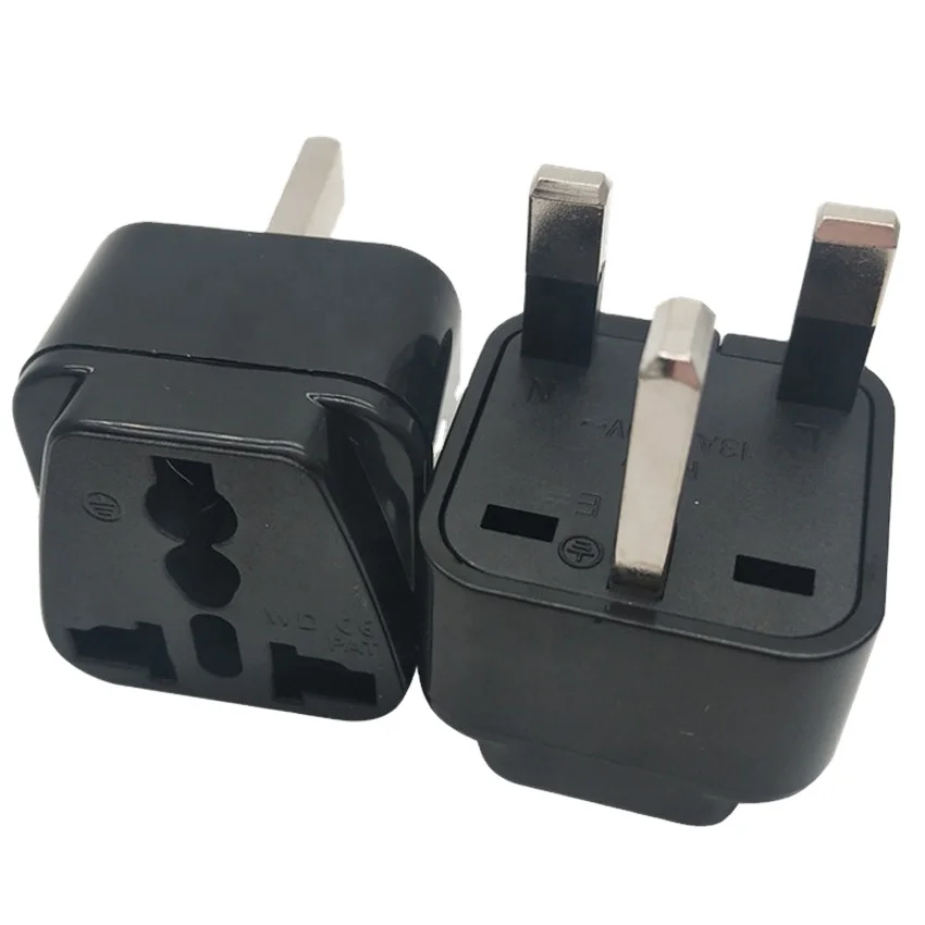 Alibaba.com: UK Standard Black & White Travel Multiple Plug Adapter ...