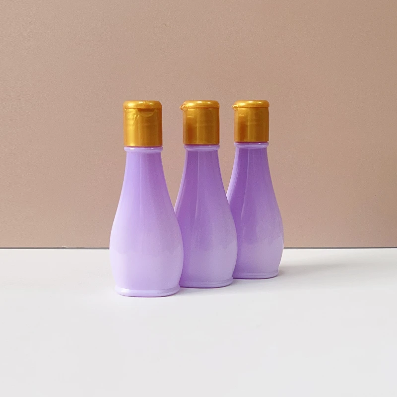 Custom Color Screen PET Plastic 60ml 250ml 500ml 750ml Shampoo Emulsion Packaging Bottle