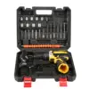 12V yellow batch head two electric plus 24 piece set
