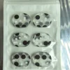 6pcs-Black pattern