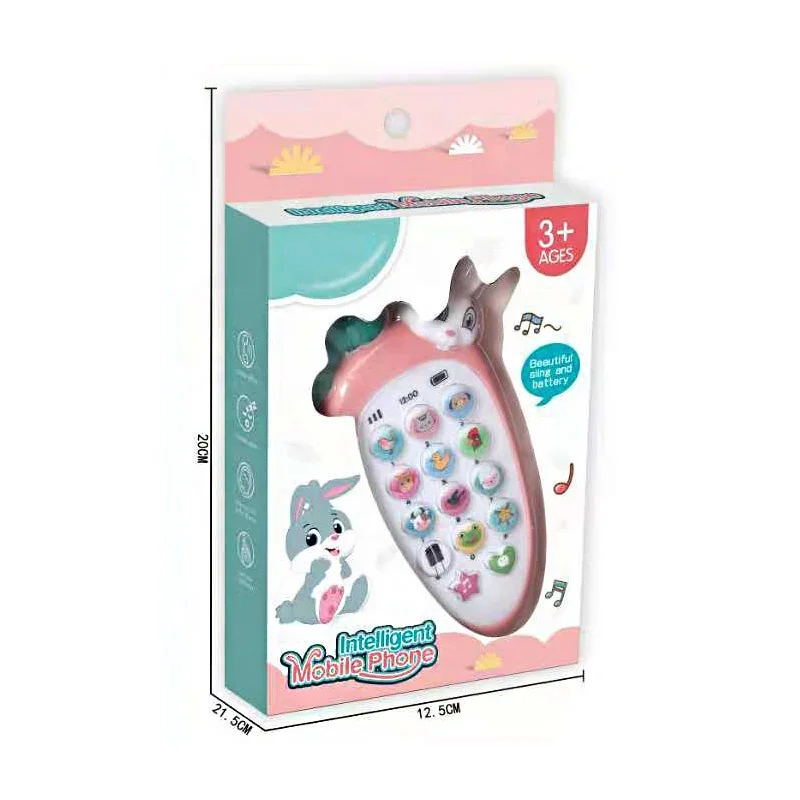 Baby Mobile Phone Toy Smart Educational Music Cell Phone
