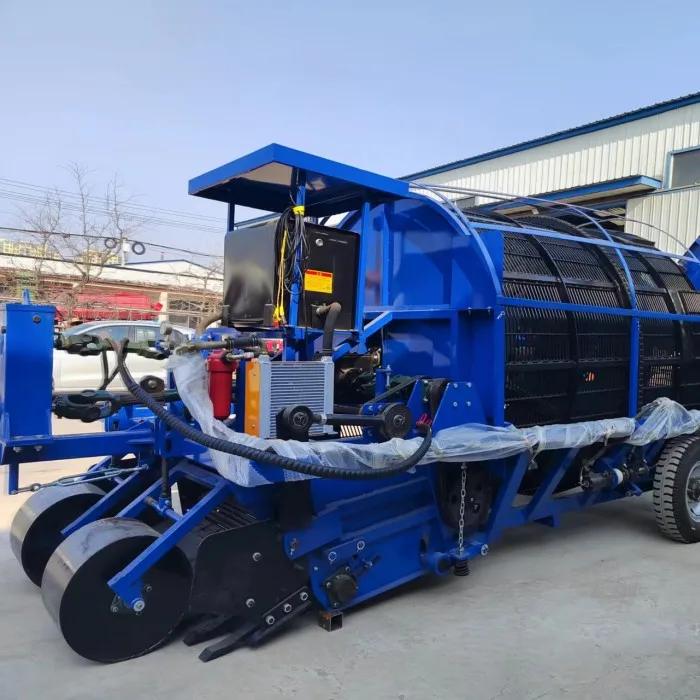 Agricultural Stone Grab Excavator Stone Collecting Machine Rock Picer