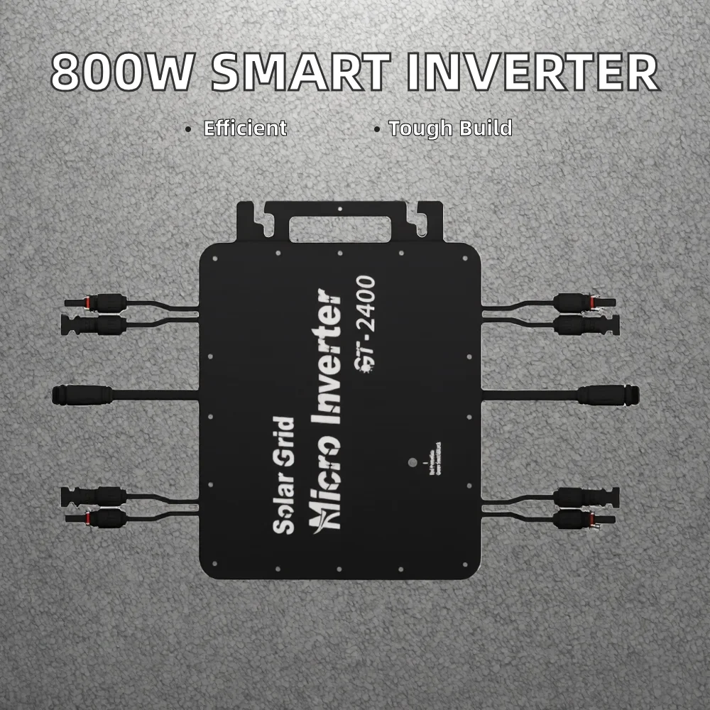 220v smart grid mppt standby wifi  mobile app diy solar system gtb micro inverter-3