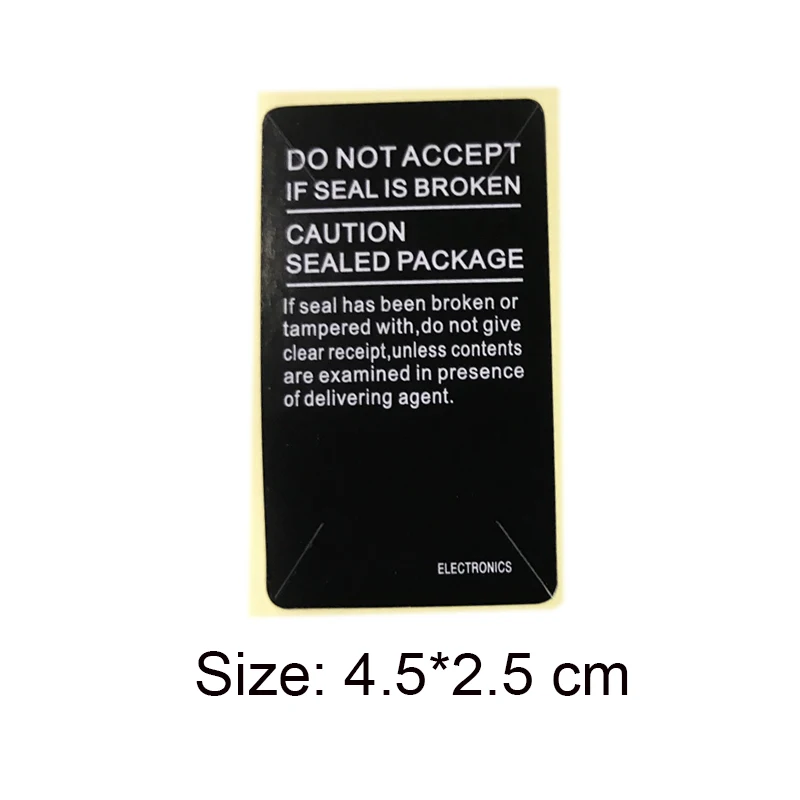 45X25 B sticker
