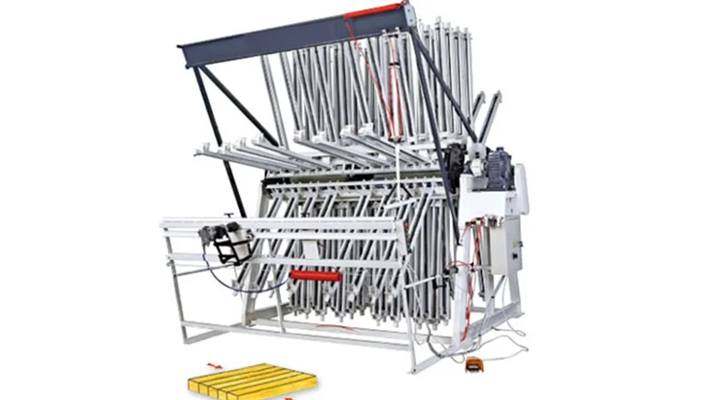 Solid Wood Board Jointing Rotary Pneumatic Clamp Carrier Composer