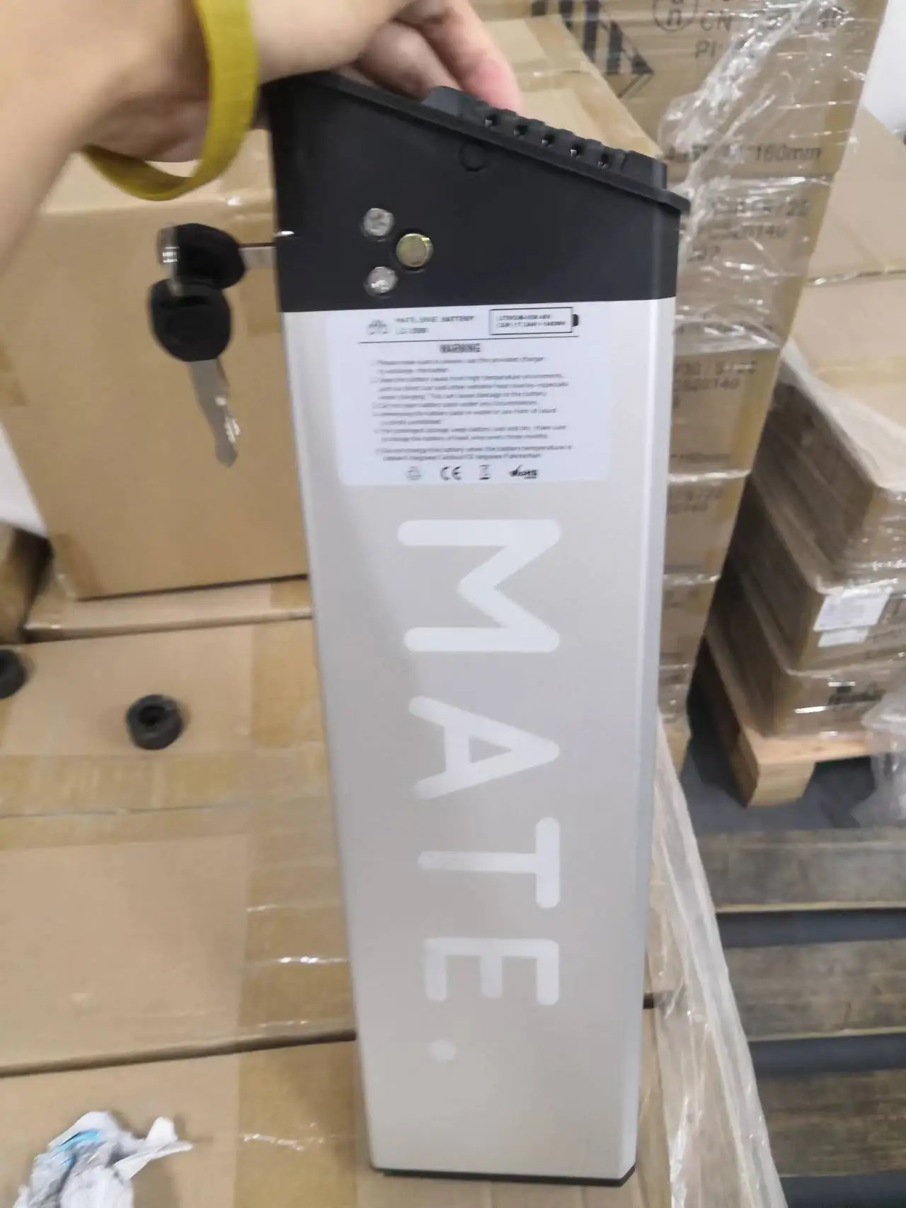 OEM 48V 17.5Ah Lithium Battery for E-Bike & Folding Bike