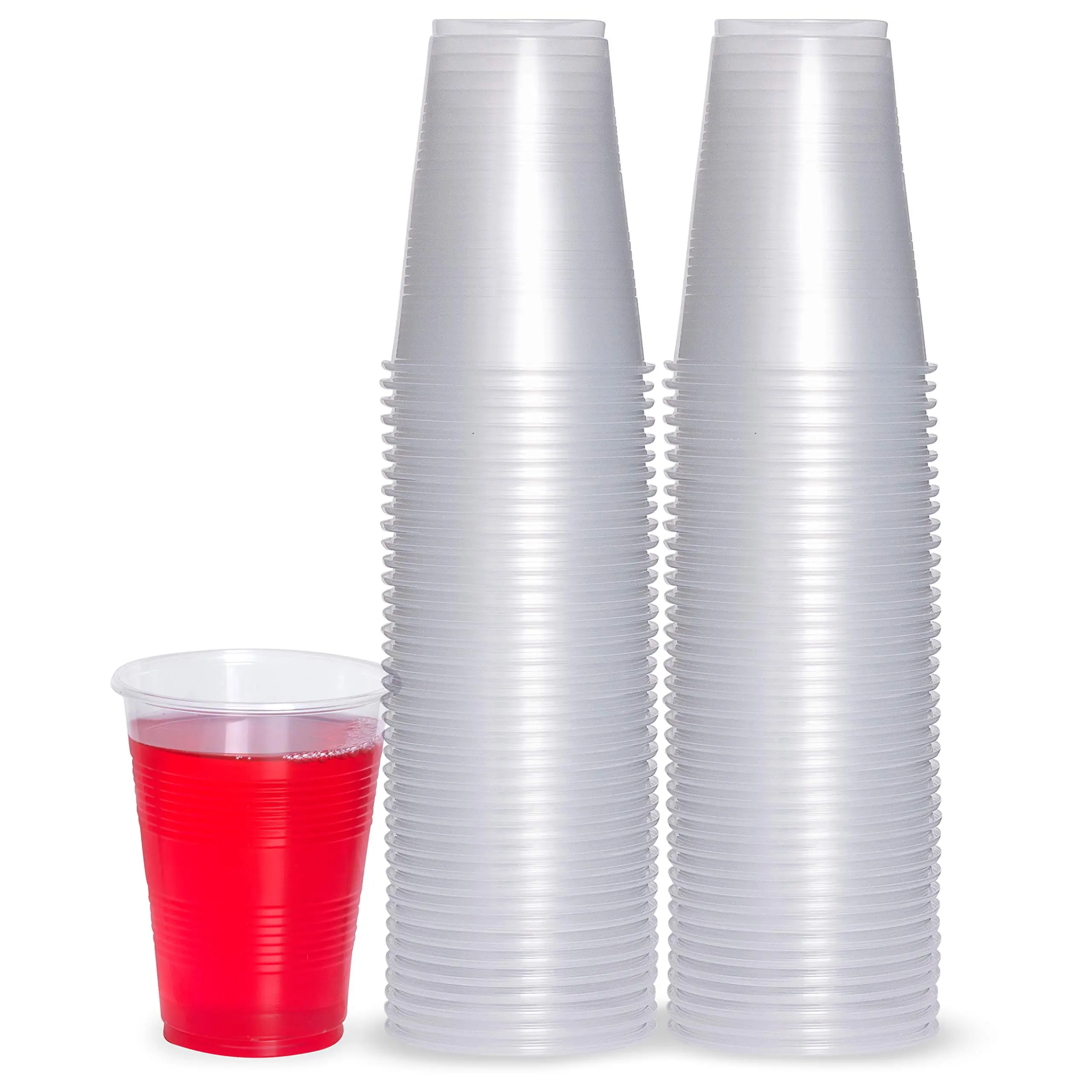 Factory Direct Sales Disposable Plastic Cups Transparent Plastic Drink