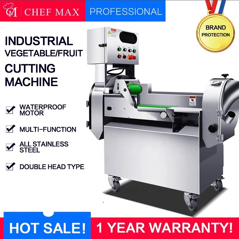 Chefmax Meat Dicer Commercial Electric Grater Chopper Vegetable Slicer Cutter Machine