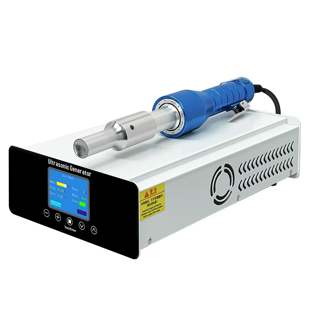 Hand-held Ultrasonic Welding Machine for Sewing Edge Positioning of Clothing Fabrics