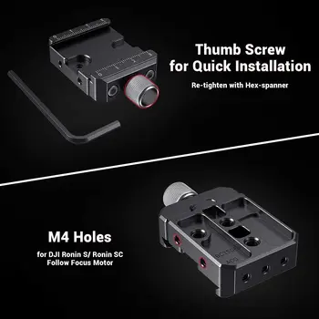 Smallrig DSLR and Mirrorless Quick Release Clamp for Arca-Type Standard Compatible - Dbc2506 detail image