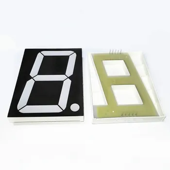 Large 5" 8" 12" 16" 20" White Color 7 Segment 1 Digit Led Display CE RoHS