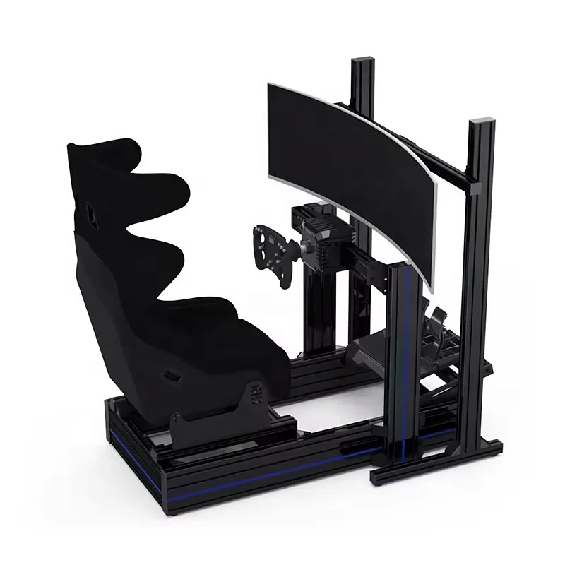 High Quality 40 Series Aluminium Profile 4080 Aluminum Sim Racing Rig Car Game Driving Simulator Cockpit From China Supplier