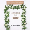10 white rose vines (2.2m)