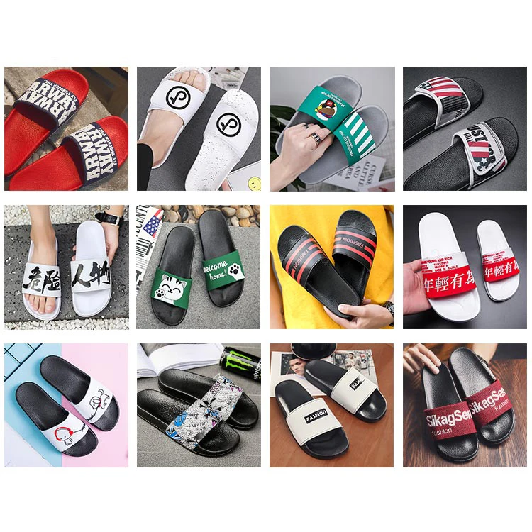 Сандалии QUFENG на заказ с логотипом, оптовая продажа, китайские сандалии унисекс для кожаного дома, ванной комнаты, дома, для дома, Эва, резиновые тапочки для мужчин