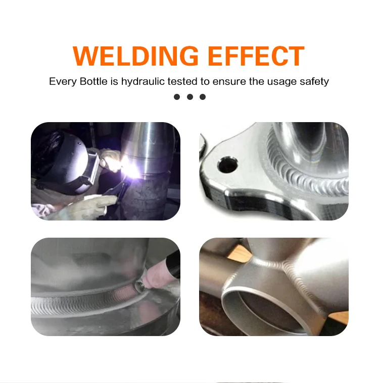 Industrial 50litre Argon/carbon Dioxide Gas Mixture 200bar Mix Argon