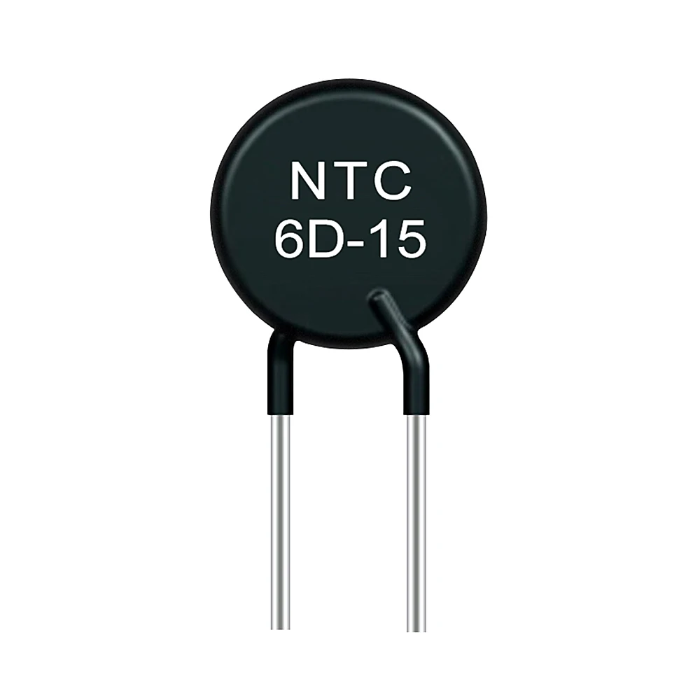 2019 Black NTC Thermistor Semistor Thermal Resistor 5d15 NTC Thermistor