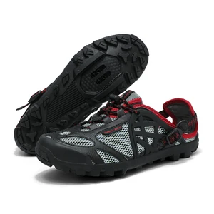 Couple Style Summer Outdoor Shoe Amphibious River Tracing Upstream Oversized Model Self-Locking MTB Bicycle Cleats Cycling Shoe