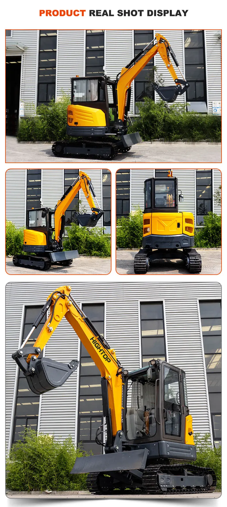 product canada best selling 35ton 4 ton cabin excavator cheap price mini pelle epa approved-8