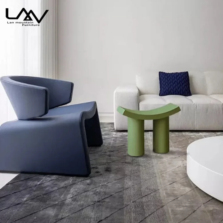 Simple and Creative INS Style Plastic Stool Nordic Design Living Room Leisure Ottoman Stool