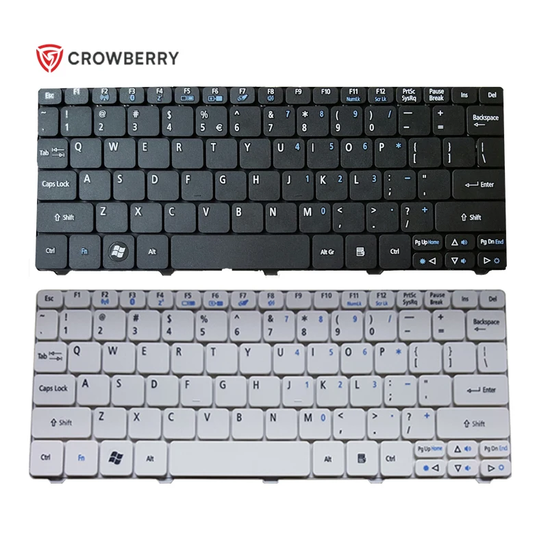 New Keyboard for Acer Aspire One PAV70 ZE6 D255 D255E D256 D257 D260 D270 ZH9 US 
