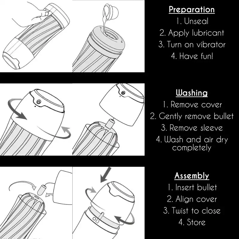 GALAKU Touch in 20 Speed Build in VIBRATOR TPE Vagina Vacuum Male Masturbator Cup Adult Sex Toy for Men