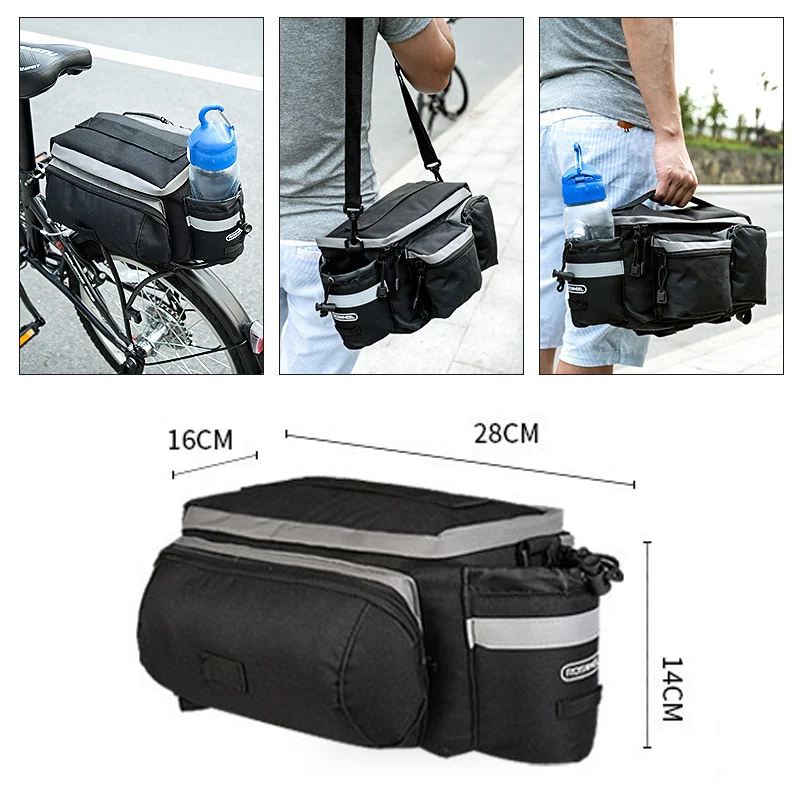 Waterproof Frame Front Top Tube Bike Reflective 5.5in Phone Case Touchscreen Bag MTB Bicycle Accessories_voghion.com