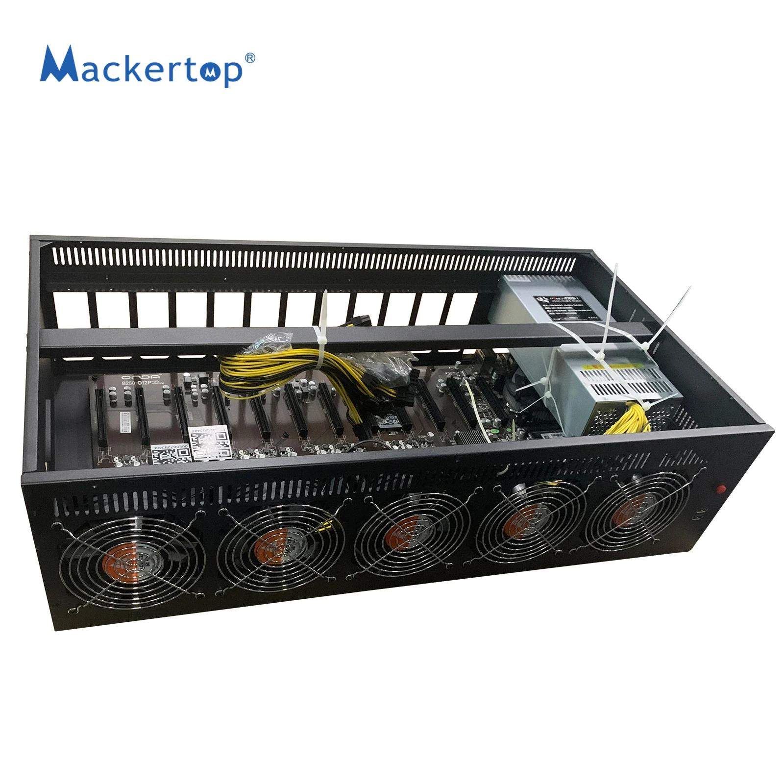 
 Корпус для майнинга 12 ГП, 45 мм, корпус для майнинга 12 ГП, добывающая установка, эфириум для материнской платы onda  