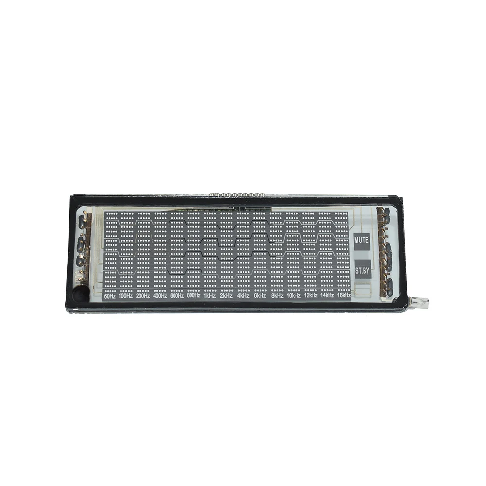Analizzatore Spettro Musicale LED RGB, Indicatore Livello Audio VU, Display Vocale, Senza Marca - Foto 2