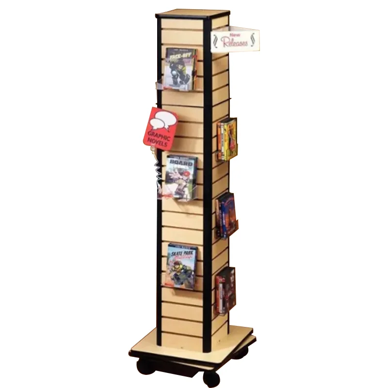 Bevis Customizable Wood Gift Card  Display Rack Factory for Supermarket and Mall