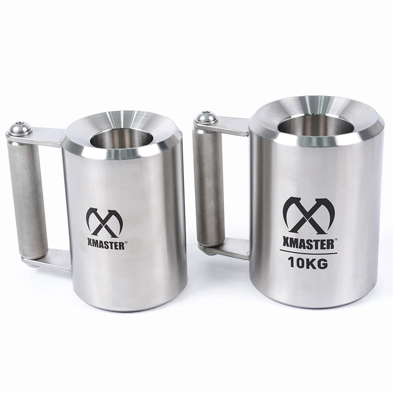 XMASTER Stainless Steel 10KG Weighted Mug - Ideal for Strength