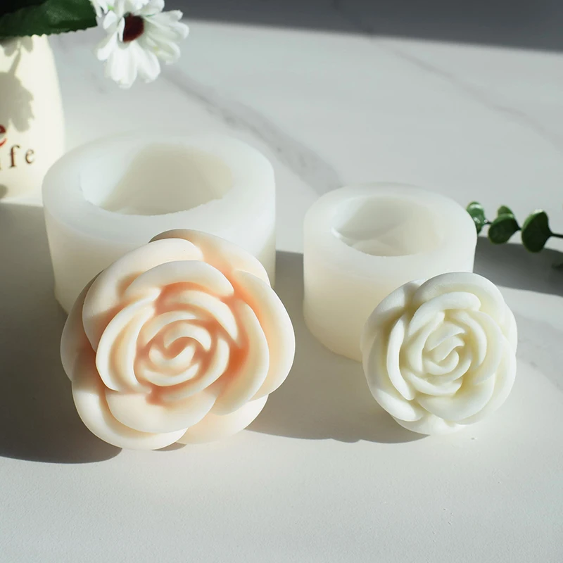 3D Flower Rose Silicone Molds Perfect for DIY Crafts